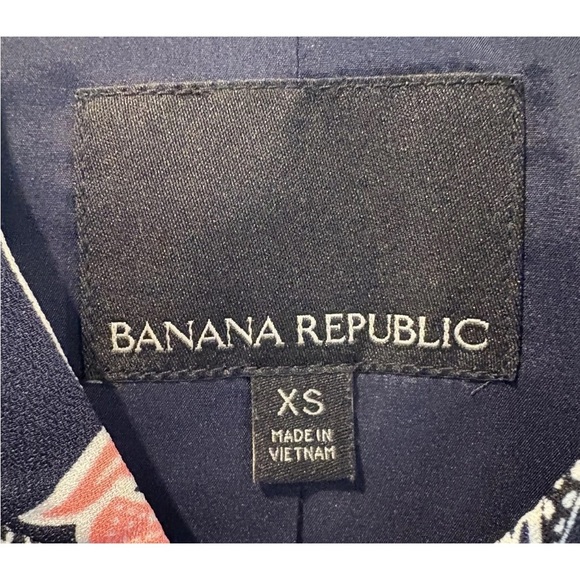 Banana Bird Floral Print‎ Drapery Bomber Jacket Womens Size XS (1003) - Picture 4 of 5